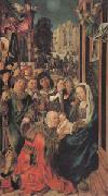 Ulrich apt the Elder The Adoration of the Magi (mk05) Spain oil painting artist